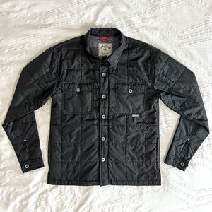 Iron & Resin Black Lightweight Puffer Jacket